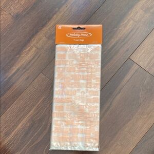 Holiday Home Treat Bags - Halloween Orange